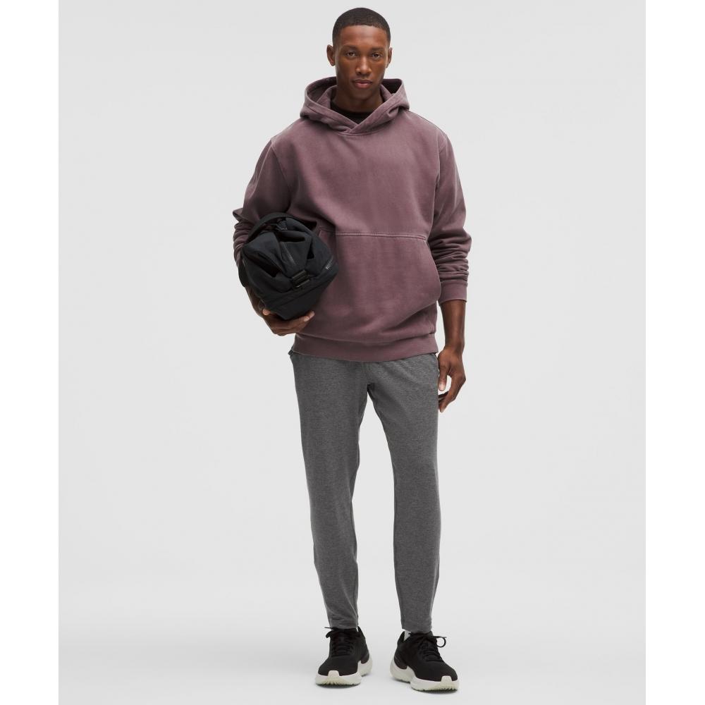 Lululemon Soft Jersey Tapered Pant  Regular Heathered Black Heathered Graphite Grey