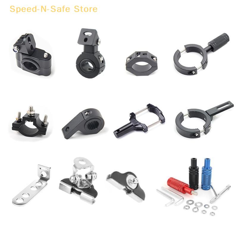 Front Fork Bracket For Motorcycle Headlight Support And LED Auxiliary Light Fixation