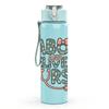 1PC Labor Delivery Nurse Text 750ml Color Plastic Sports Water Bottle Leakproof Flip Straw Lid Suitable for Sports Office Home Use
