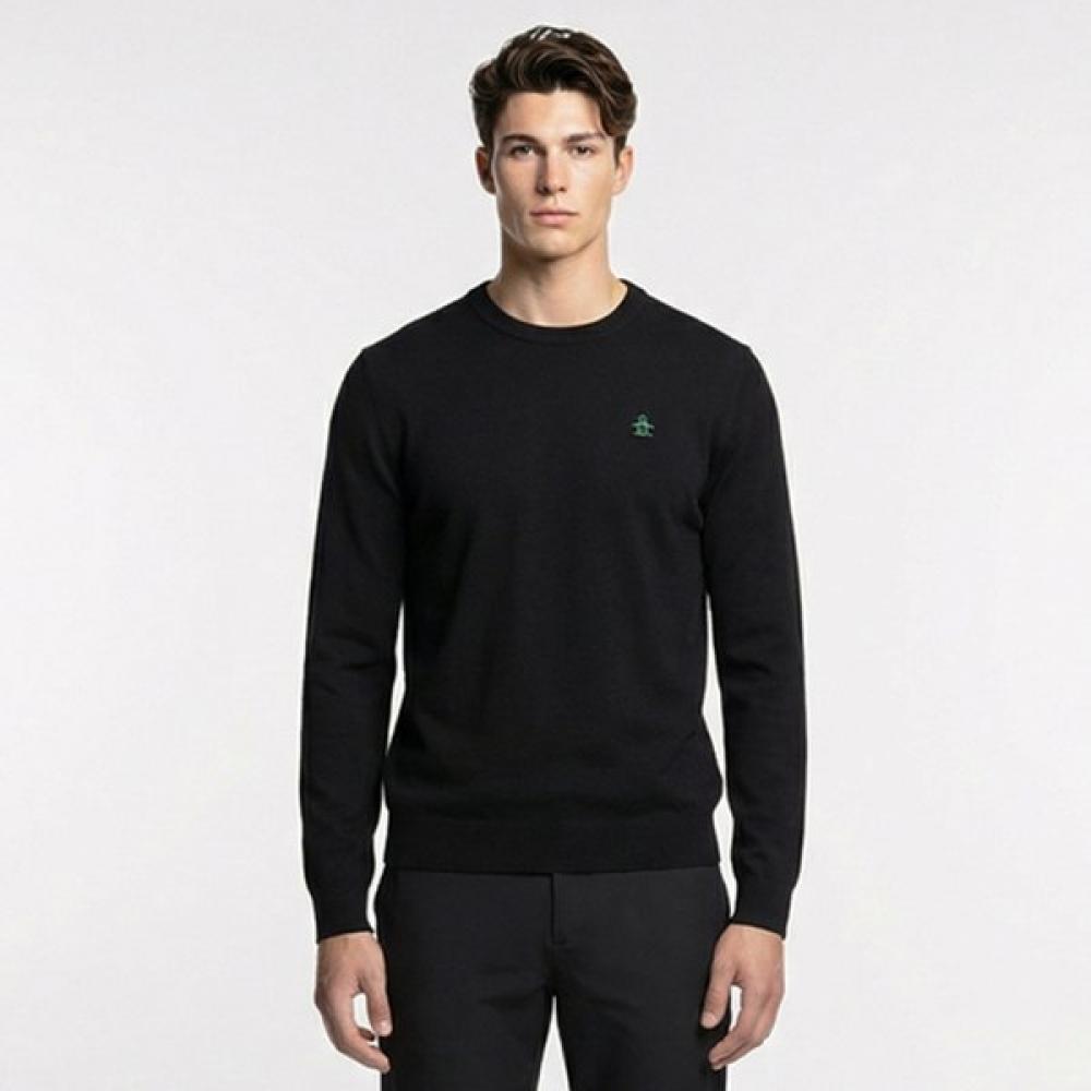 MunSingwear Men S Signature Sweater Black mr121mSw11