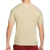 Men's Nike Solid Color Alphabet Quick Dry Breathable Training Sports Short Sleeve Yellow T-Shirt DM6256-206