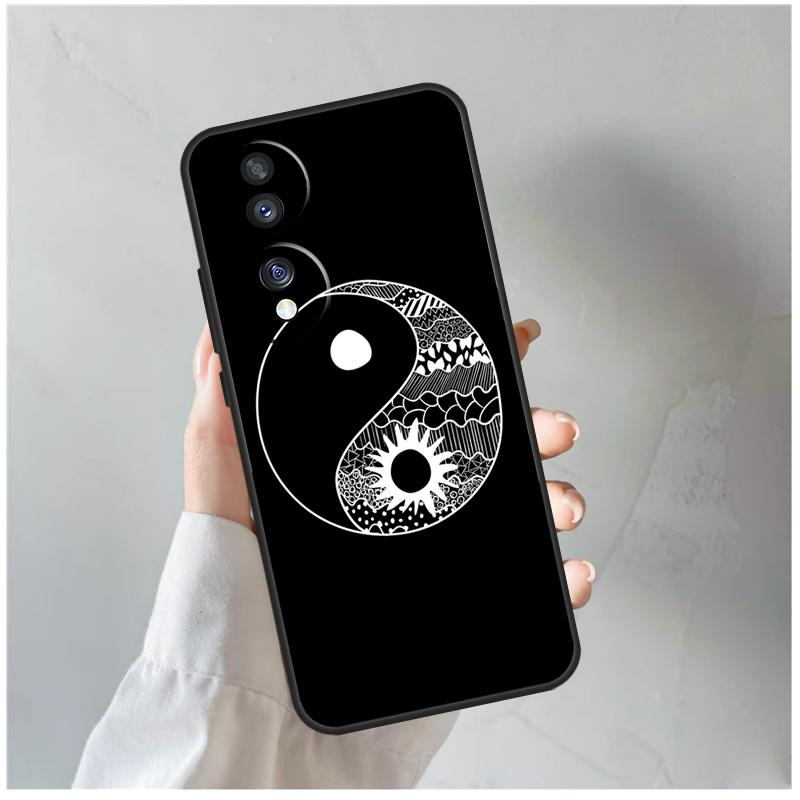 Eight Diagrams Taiji Yin Yang For Honor Magic 7 Lite 6 5 8 Pro Case For Honor X9d X9b X9c X9a X8c X8b 200 400 50 70 Win RT