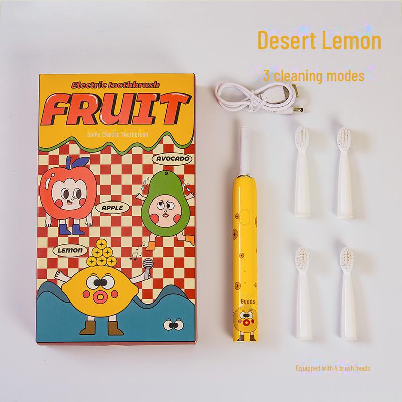 

Звуковая водонепроницаемая детская умная электрическая зубная щетка с мягкой щетиной DuPont