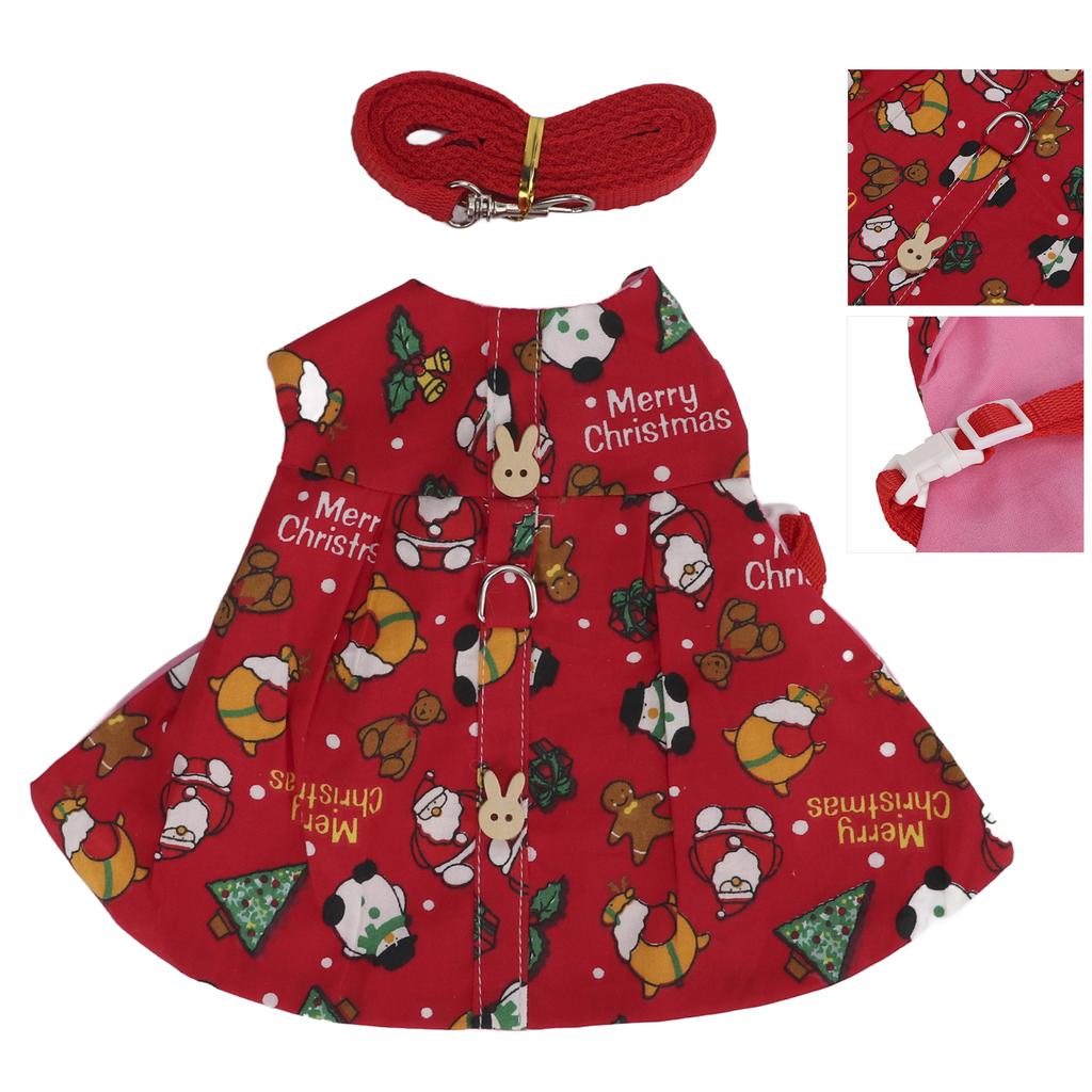 Kaninchenweste Leine Niedlich Verstellbar Atmungsaktiv Hasenkleidung mit Zugseil für Meerschweinchen IgelS