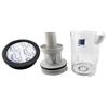 Replacement Dust Cup And Filter For Eureka NEC280 Series Cordless Vacuum Washable Reusable Bin With Internal And External Filter
