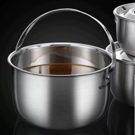 Bacon Grease Container with Strainer Stainless Steel Oil Storage with Lid And Handle High Temperature Oil Container Kitchen Grease Keeper