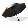 1pc Winnie the Pooh Friends Auto Open Close Umbrella, Portable Folding Design, 8-Bone Iron Frame Outdoor Umbrella, Festival Gift for Fans, T