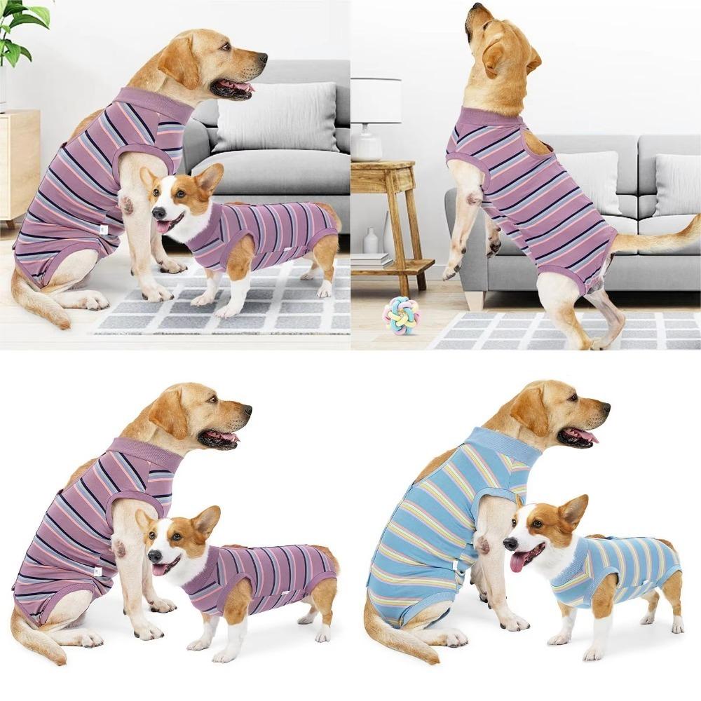 Thickened Dog Surgery Recovery Suit Breathable Bite Protective Outfit Post-Surgery Care