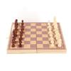 Portable Wooden Chessboard Folding Board Chess Game for Party Family Activities