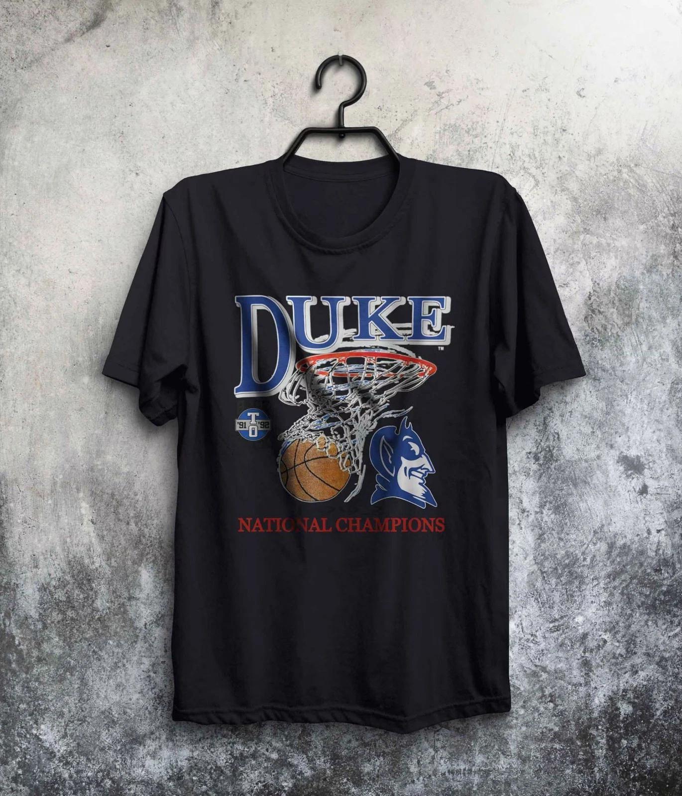 Unisex Adult Vintage Duke Blue Devils National Champions Vintage Ba... S