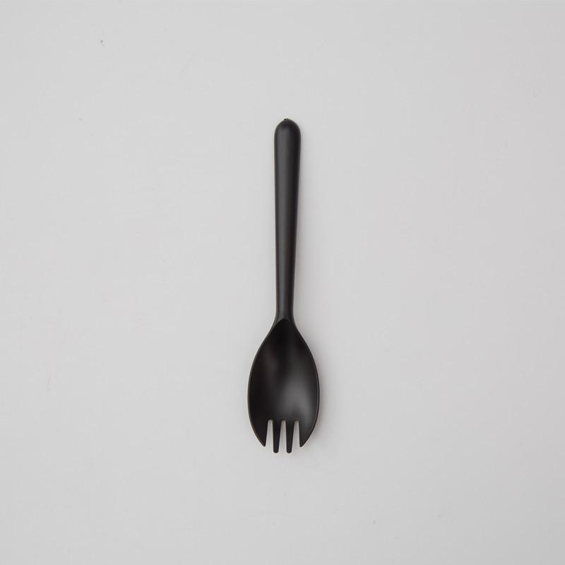 Colorful Dual-Purpose Disposable Plastic Spoons and Forks (100 Individually Packaged Pieces)