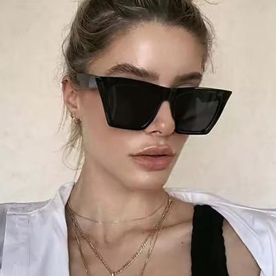 Fashion Square Sunglasses Men Women Oversized Cat Eye Sun Glasses Classic Outdoor Glasses