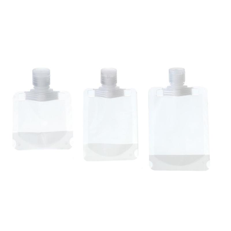 30/50/100Ml Dispenser Bag Liquid Lotion Portable Travel Packaging Bag Reusable Leak-Proof For Shampoo Cosmetic Storage Container