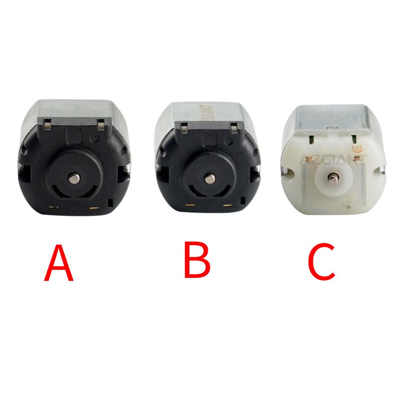 3kinds double D cut FC140 car rearview side mirror folding motor micro DC 12V carbon brush for Toyota