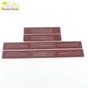 21 Mocha Sill Strip Decorative Patches: Stainless Steel Bumper Welcome Pedal Exterior Accessories