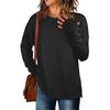 Women's Casual Tops Fashion Long Sleeve Tops