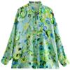 Fashion Style 2023 Summer New Arrival Fashion Women's Fashion Clothing Laminated Decoration Print Shirt 3034166 330