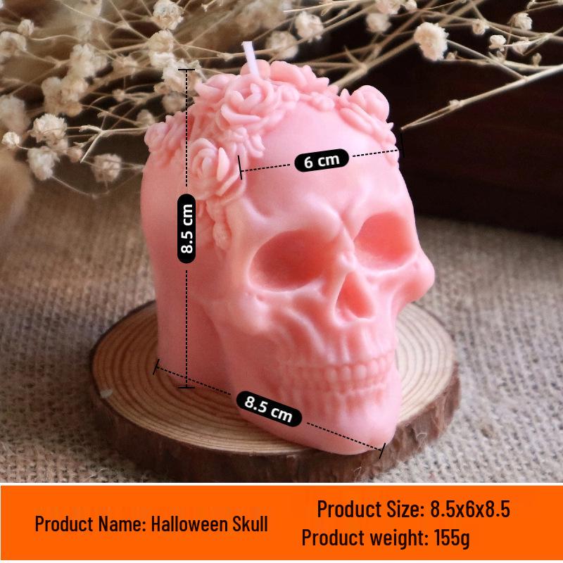 Halloween Skull Scented Candle Creative Decor Souvenir