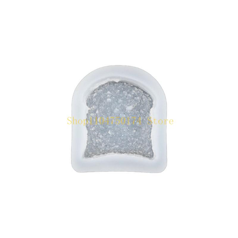 Sliced Bread Silicone Mold Fondant Chocolate Mould DIY Decorating Resin Mould Homes Kitchen Baking DIY Supplies top sale