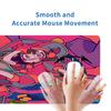 Colorful Chaos Action Large Gaming Mouse Pad Nonslip Rubber Base Waterproof Desk Mat For Office Pc Laptop