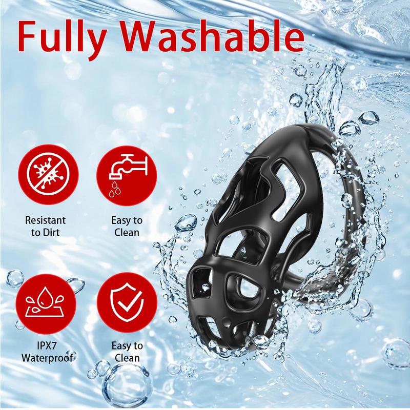 Male Penis Lock 3 Different Sizes of Male Chastity Cage Device with Key Tease Resin Chastity Locked Cage Adult Male Sex Toys SM