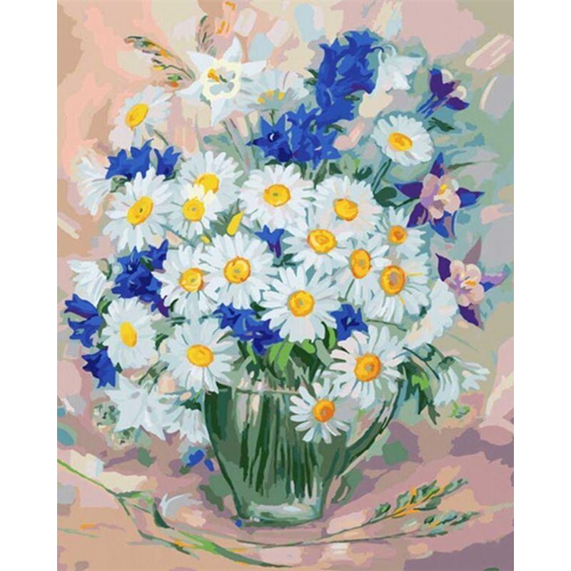 

DIY алмазная живопись цветы Алмазная вышивка полный комплект горный хрусталь мозаика подарочные украшения для дома Full Round 20x25CM