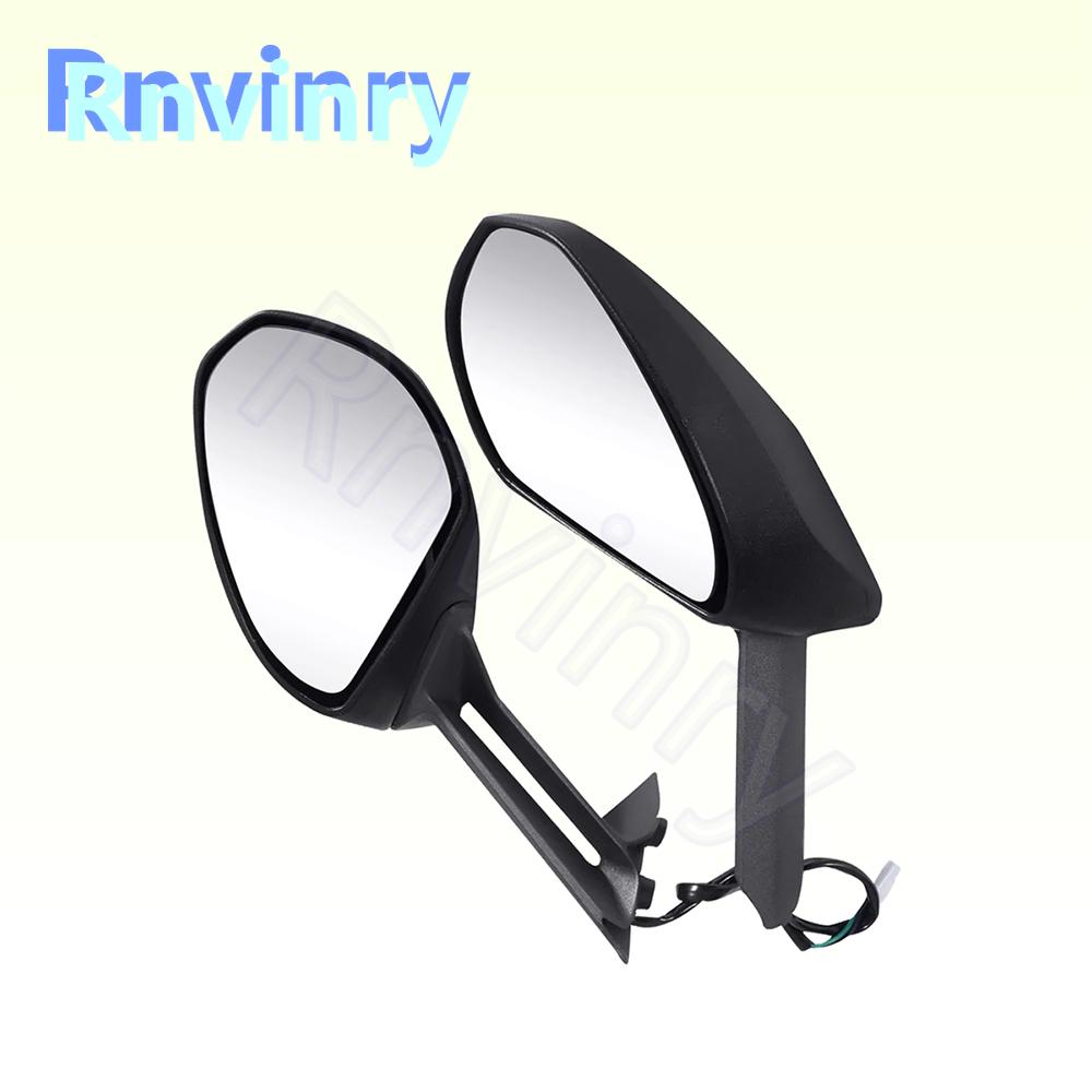 Motorcycle Rearview Mirrors 1Pair For Panigale 959 1299s Panigale V2 R/S LED Turn Light Signals Handlebar Rear View Mirror