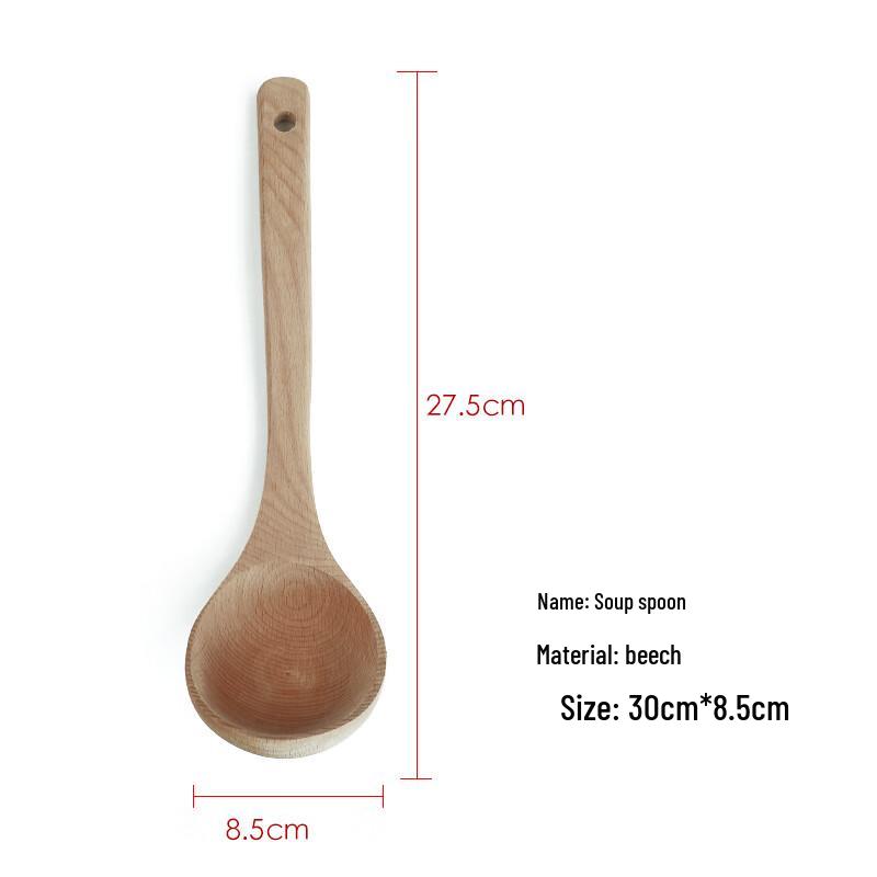 Wutuo Beechwood Wooden Kitchen Tools