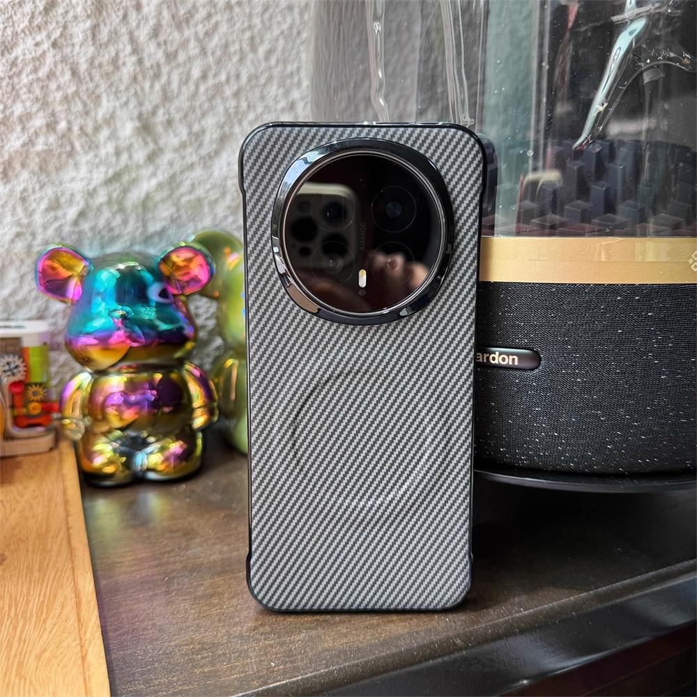 

Slim Carbon Fiber Pattern Magnetic Anti-Drop Case For Honor Magic 8 7 6 Pro 500 400 200 Pro 300Ultra Shockproof Protection Cover Honor Magic8 Pro