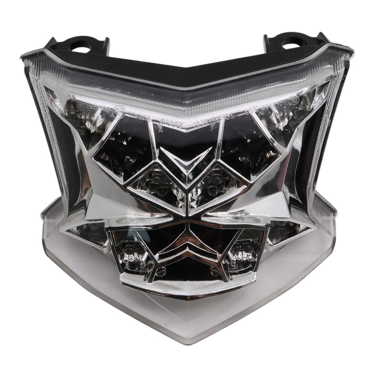 SZYUMO Motorcycle Tail Light, Turn Signal Lamp, Brake Integrated Rear Waterproof Tail Light Accessory for Z900 Z650 for Ninja 650 2017-2019 LED Rear T