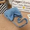 Denimveske Ensfarget Dame Skulderveske Crossbody-veske