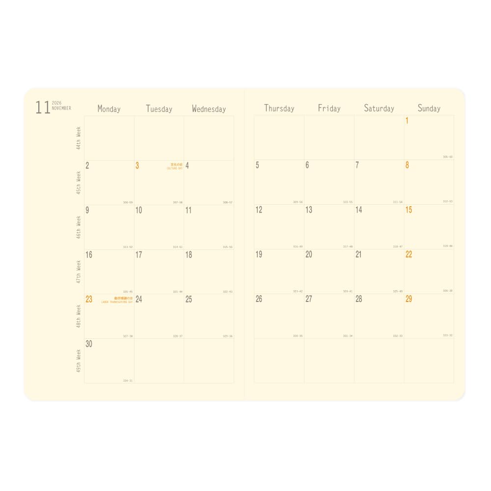 Rhodia 2026 Edition Planner A5 Monthly Block Diary A5 X 21 Earth with PVC Rhodia Cf117385cv2kh Diary, Size, Type, "Monthly (14.8 Cm), Tone," Cover,