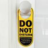 1PC Door Hanger Sign Please Knock Hanging Sign Double Sided Meeting Room Door Hanger Tags