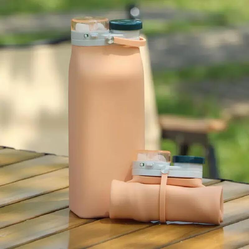 QINXING Foldable Silicone Travel Cup