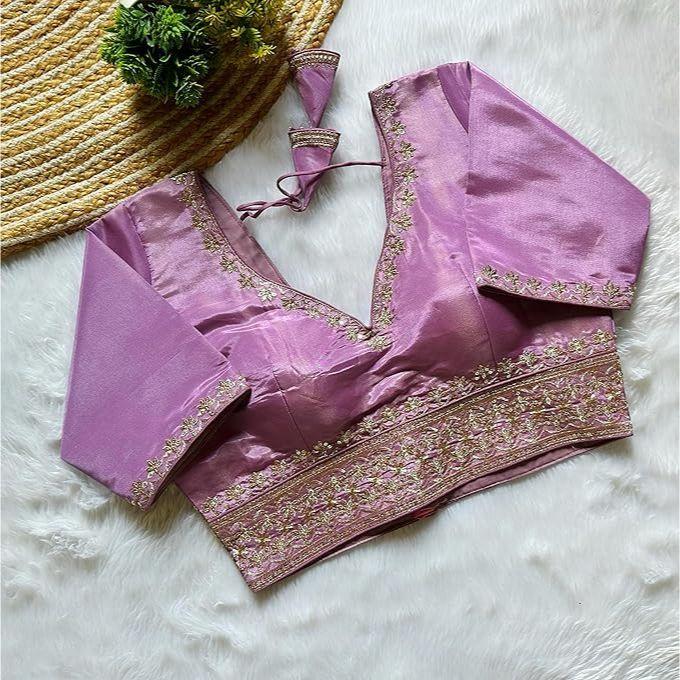 Blouse To Wear with Saree (size M(38), Blouse Size Can Be Increased To XL(42)RU).