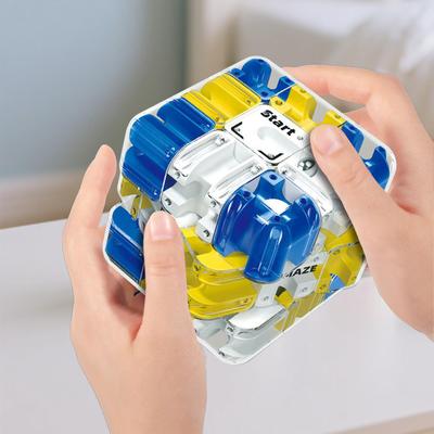 3D Cube Labyrinth Puzzle Brain Training Game Color-Matching Logic Sensory Toys for Friends Adults Teen Boys Girls Kids