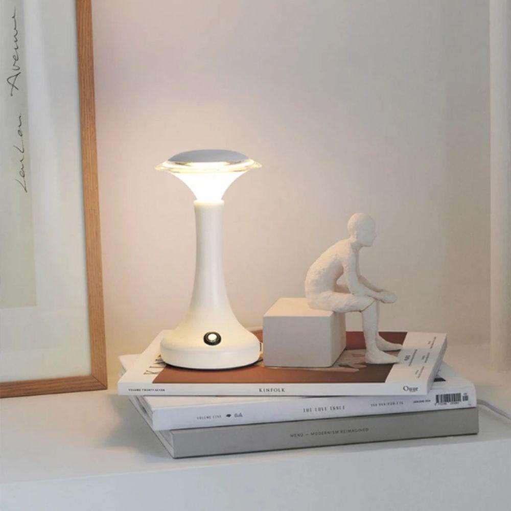 Rechargeable Wireless LED Table Lamp Touch Sensor Wireless Touch Sensor Lamp USB Powered LED Light LED Desk Lamp Coffee Shop