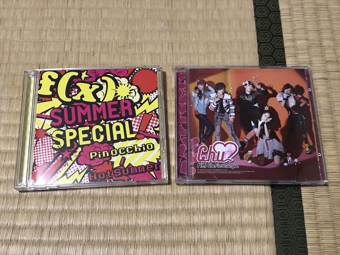 

[USED] f(x) Chu~ Pinocchio/Hot Summer CD+DVD
