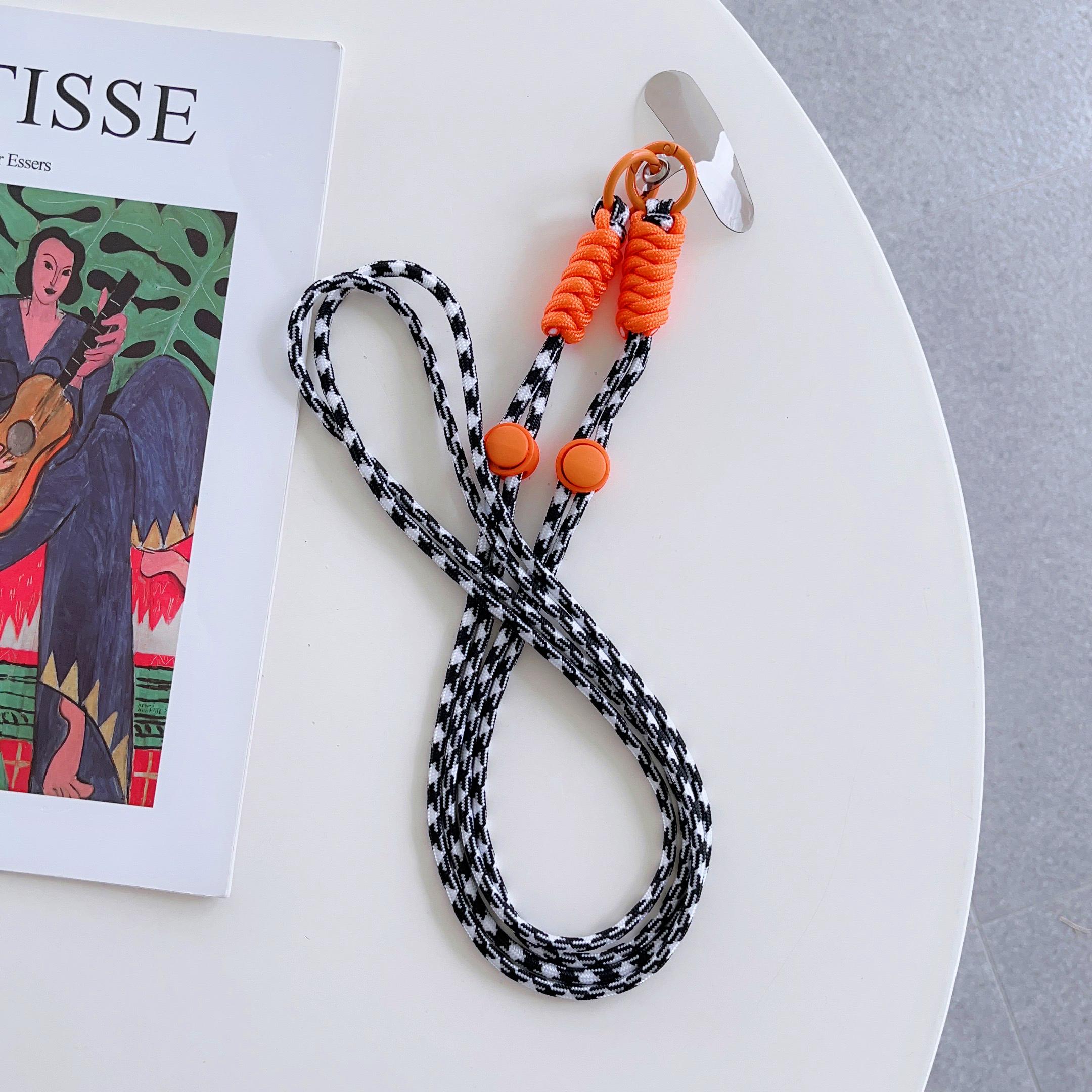 

Simple Double-Sided Adjustable Mobile Phone Universal Lanyard, Crossbody Long Rope, Neck Lanyard, Multi-Purpose Anti-Loss Rope Polyester / Nylon