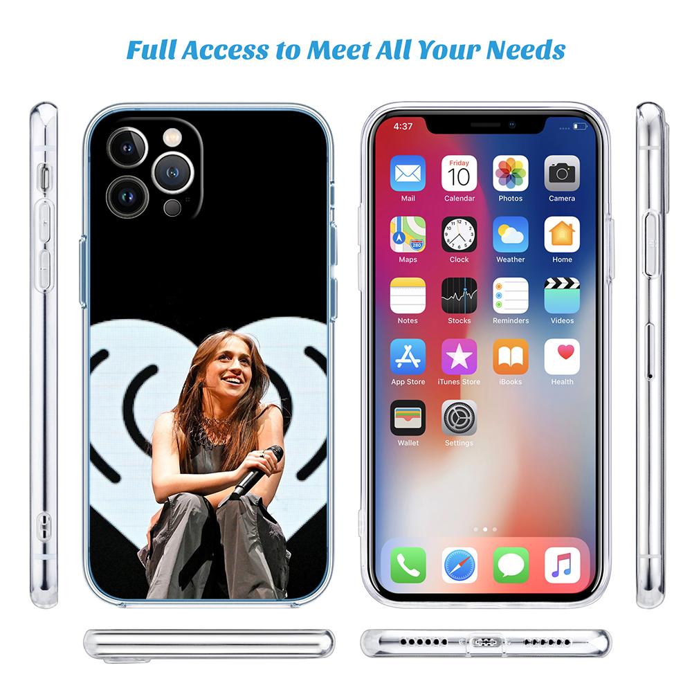 LO89 Tate McRae Soft Shell Transparent Phone Case for Samsung Galaxy A04 A04S A14 A23 A34 A54 M23 M33 M52 M53