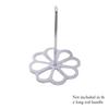 Aluminum Alloy Frying Mold Deep-Fried Dough Cake Mould Shrimp Cake Turnip Strip Spoon Snack Frying Mold Kitchen Baking Tools