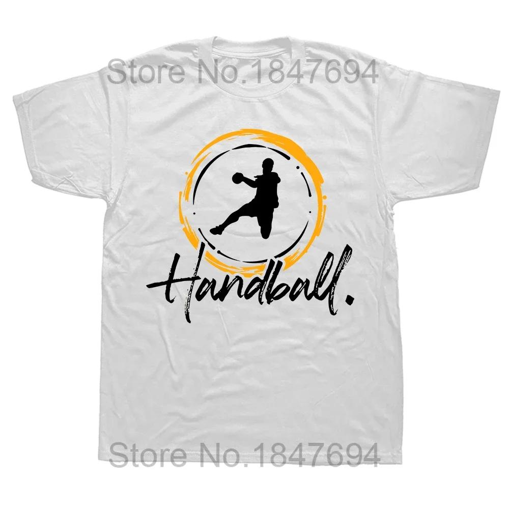 

Новинка Футболки для гандболиста Графический хлопок Уличная одежда Короткий рукав Подарки на день рождения Летняя спортивная футболка для спортсмена Мужская#Цвет(2) XXXXXL чёрный