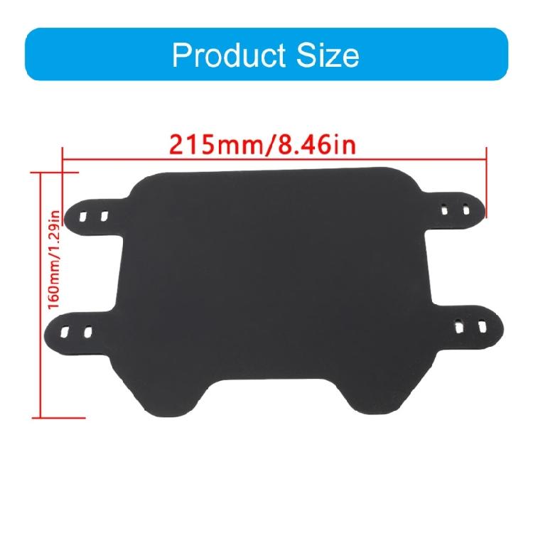 Number Plate ABS License Plate set Bike Modification for Electric Bikes Featuring Easy Installation Robusts for Sur-Ron