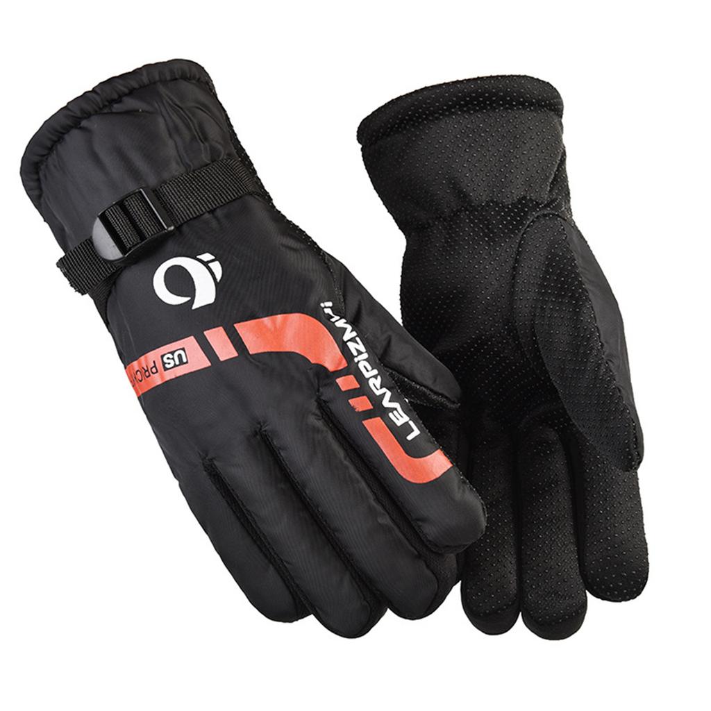 Winter Gloves Warm, Windproof, Thickened Outdoor Cycling Gloves