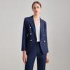 LadyS Elite Women's Navy Wool Blend Suit Separates