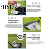 Golfschwung Haltungskorrektur Aufkleber 50 Stück Impact Tape Etiketten Verbessern Sie die Genauigkeit Dünn für Schläger Und Distanz Aufkleber Eisen Holz Fairway Treffpunkt