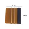 Color-Changing Car Film & Wall Sticker Flocking Scraper with Thickened Felt