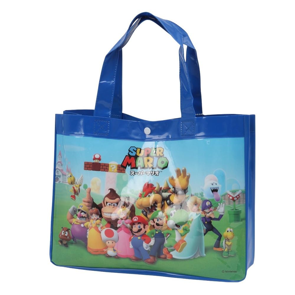 Super Mario Strandtasche Tote [Pooltasche] Tasche/Blau