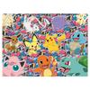 Puzzle 100 pièces xxl : pokémon : prêt pour la bataille !