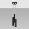Lampa Wisząca Lagos 3 Gu10 Czarny Sollux Sl.1079